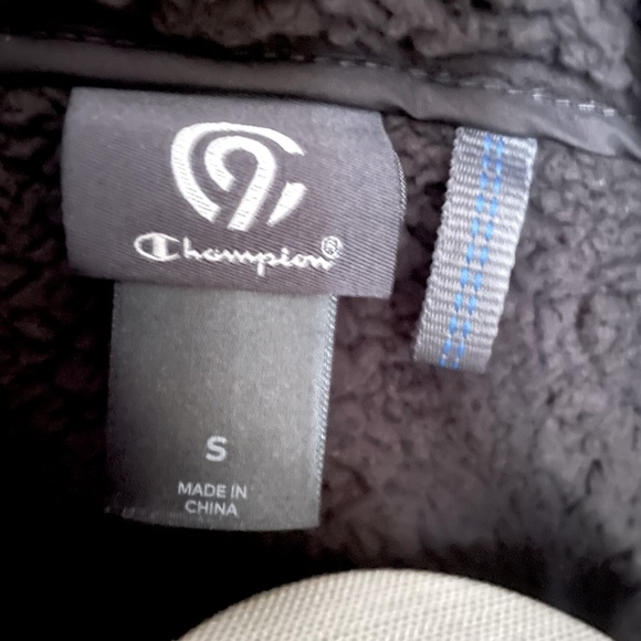 Champion hooded coat w/shearling - Picture 5 of 6